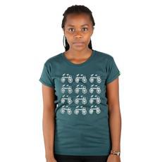 TORTOISE Women Shirt Dark Green via Kipepeo-Clothing