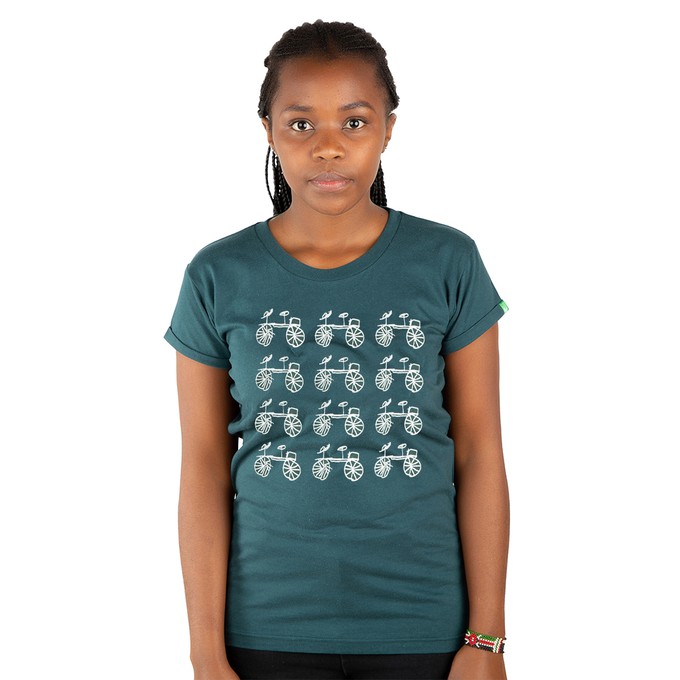 BAISIKELI V.2 Women Shirt from Kipepeo-Clothing