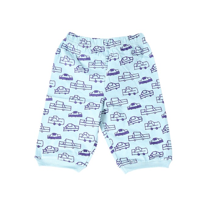 CARS Baby Pyjama Light Blue from Kipepeo-Clothing