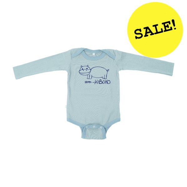 HIPPO Babybody Cerulean Blue from Kipepeo-Clothing