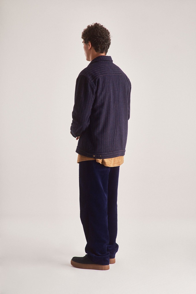 GABE Recycled Poly Wool Blend Jacket - Navy from KOMODO