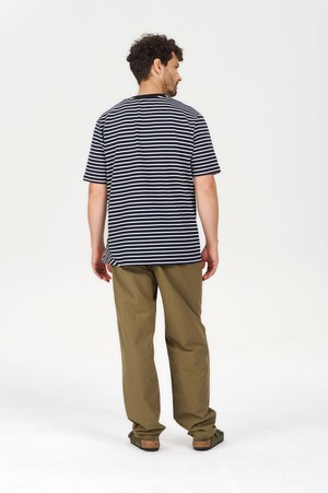 CLAUDE Organic Cotton Top - Navy Stripe from KOMODO
