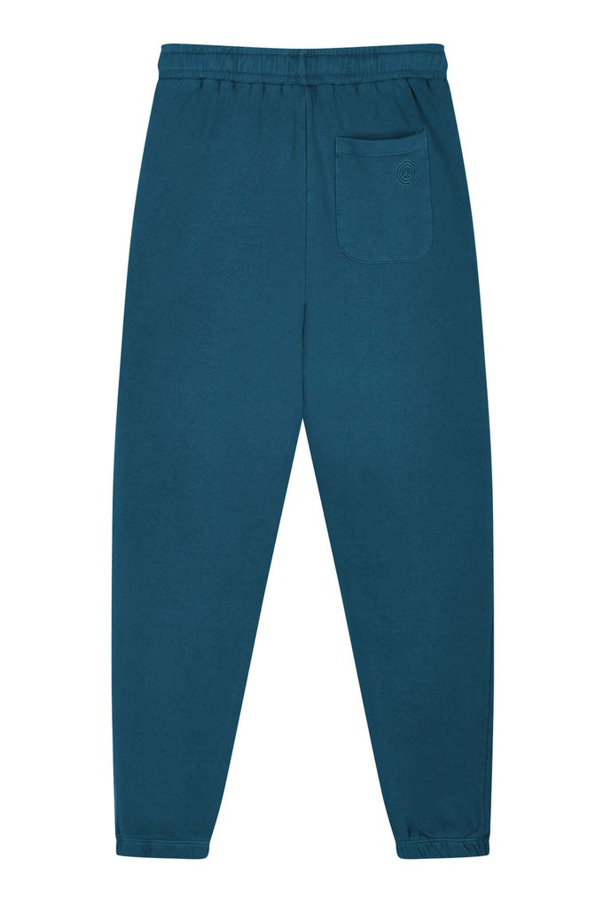 ADAM Organic Cotton Mens Trackpant Teal Blue from KOMODO