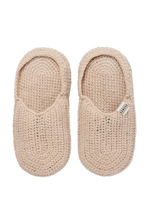 HIDE - Lambswool House Slipper Oat from KOMODO