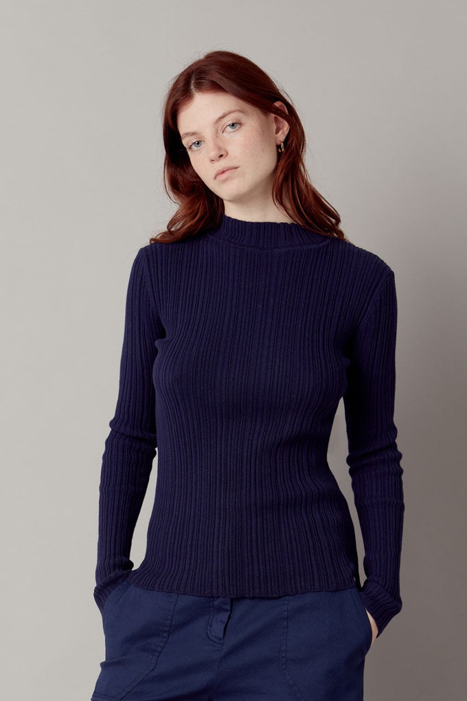ELLIS - Organic Cotton Jumper Navy from KOMODO