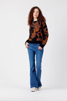 MAVIS Azure - GOTS Organic Cotton Jeans by Flax & Loom from KOMODO