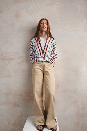 RIRI - Cotton Tencel Jumper - Multi from KOMODO