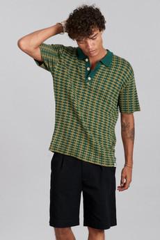 CAL - Organic Cotton Polo Top Green via KOMODO