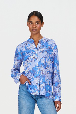 CORBY Tencel Linen Shirt - Acid Blue from KOMODO