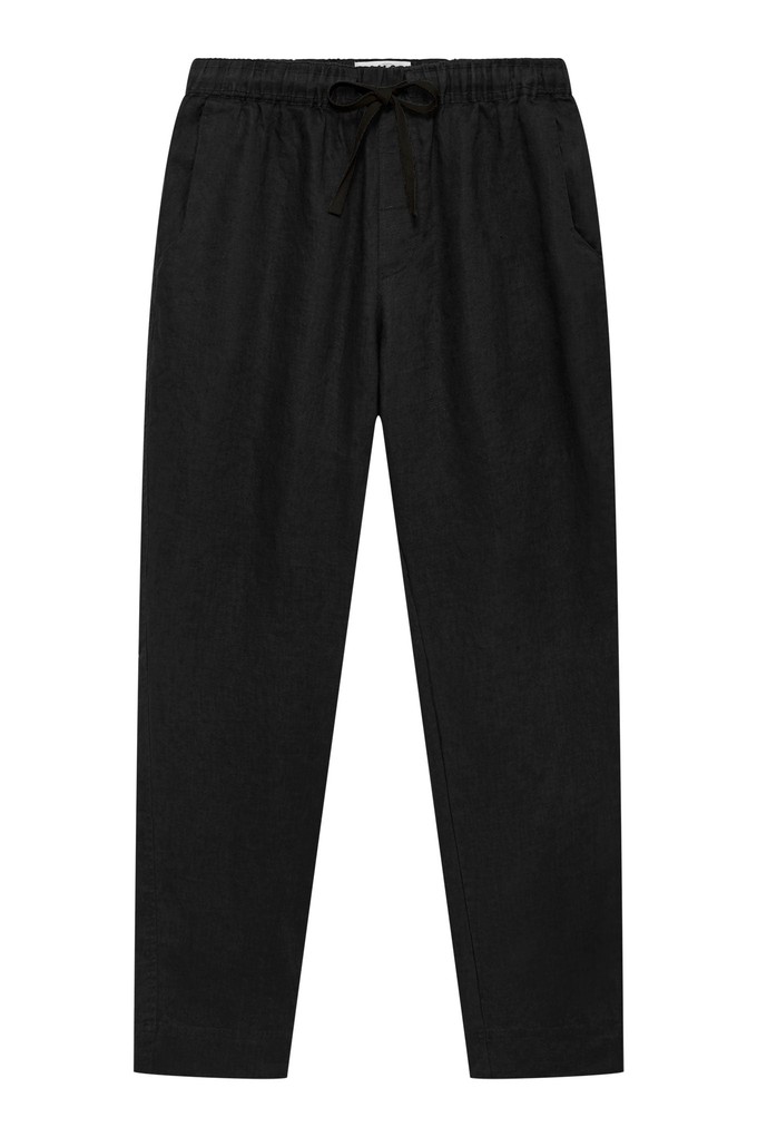 AUGUST - Linen Trouser Black from KOMODO