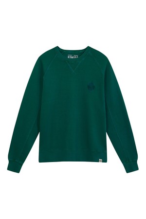 ANTON - Organic Cotton Sweat Teal Green from KOMODO