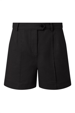 EMMIE - Organic Linen Cotton Shorts - Black from KOMODO