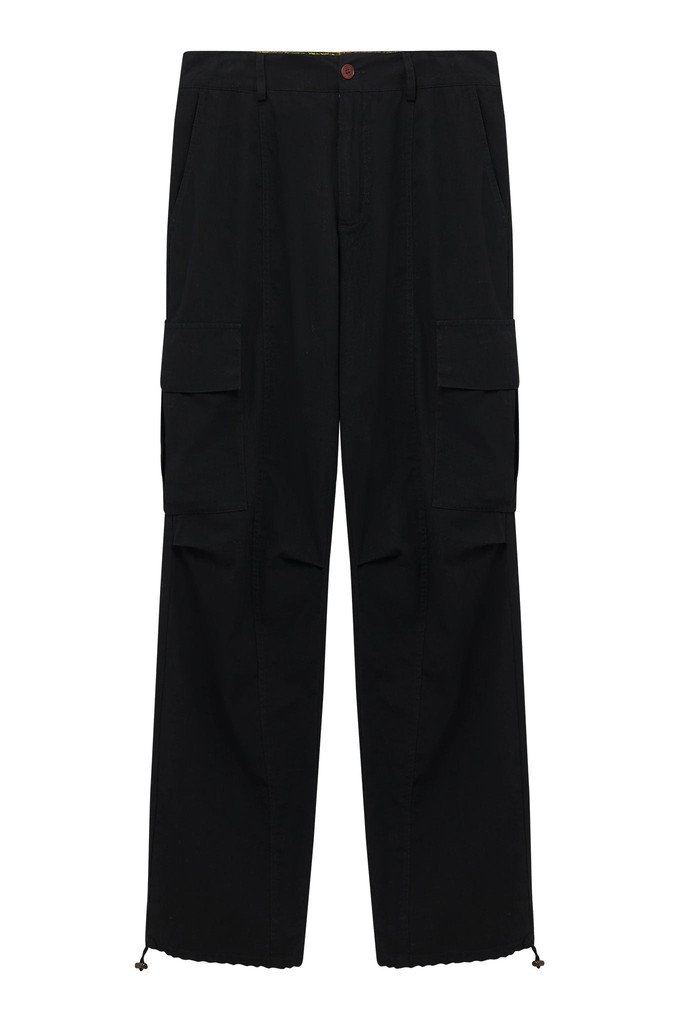 JAMIE - Organic Cotton Trouser Black from KOMODO