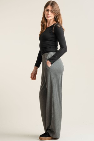 BINITA Modal Trouser - Charcoal from KOMODO