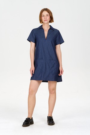 TALIA Organic Cotton dress - midwash from KOMODO