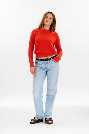 FOG Organic Cotton Jumper - Red from KOMODO