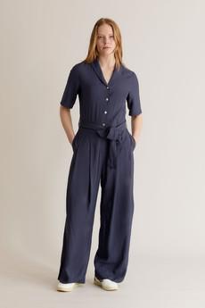 PLANET - Rayon Jumpsuit Navy via KOMODO