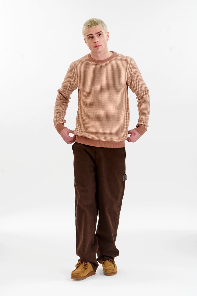 HASAN Organic Cotton Jumper - Coffee from KOMODO