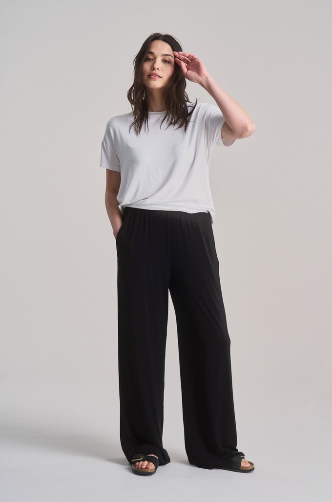 BINITA Modal Trouser - Black from KOMODO