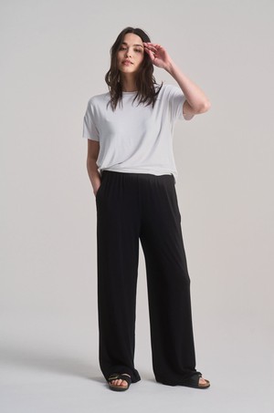 BINITA Modal Trouser - Black from KOMODO