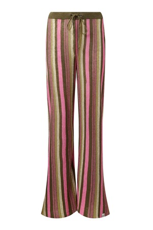 TALITH - Linen Knit Trouser - Stripe from KOMODO
