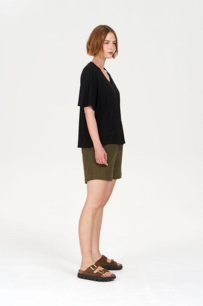 AMELIA Organic Cotton Short - Khaki from KOMODO