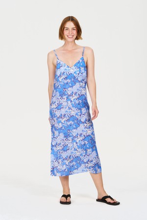 MILLER Tencel Linen Dress - Acid Blue from KOMODO