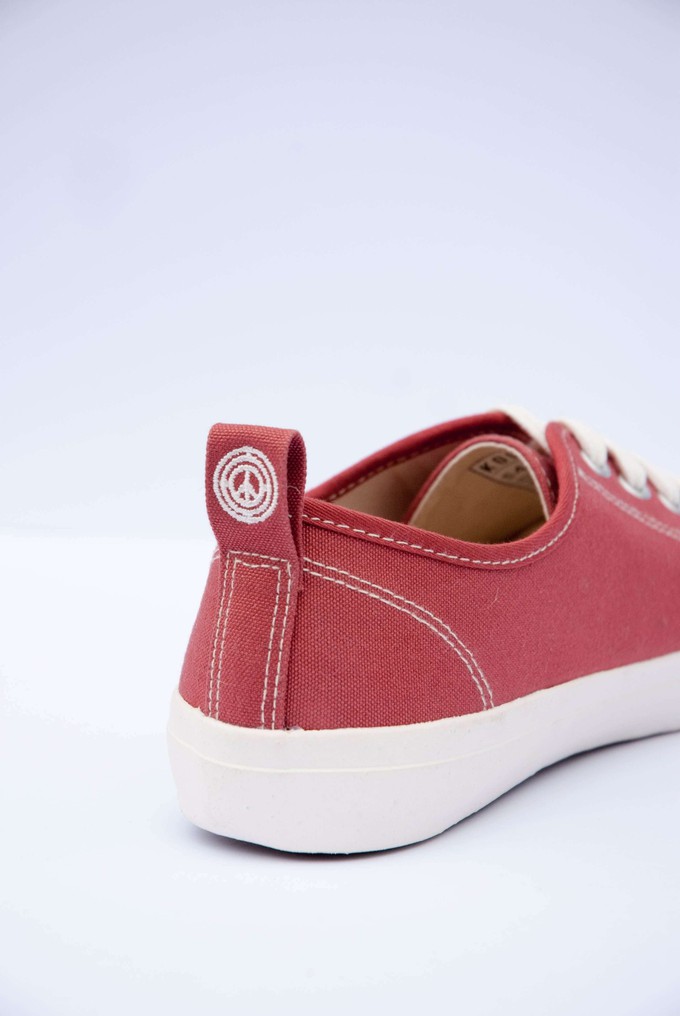ECO SNEAKO - CLASSIC Womens Shoe Red from KOMODO