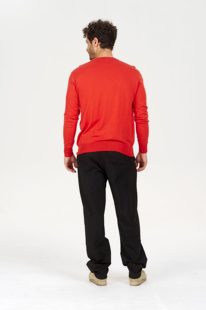 POCKET Organic Cotton Jumper - Red from KOMODO