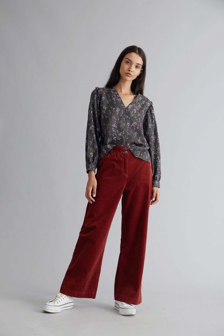 TIGER - Organic Cotton Trousers Cherry from KOMODO