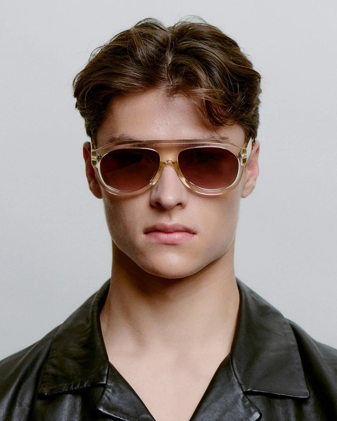 RIO - Ecru Transparent Sunglasses by A.Kjaerbede from KOMODO