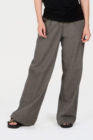 LOLA Organic Cotton Trouser - check from KOMODO