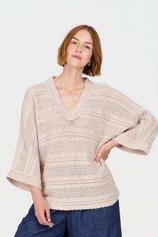 COLADA Organic Cotton Tee - Sand via KOMODO
