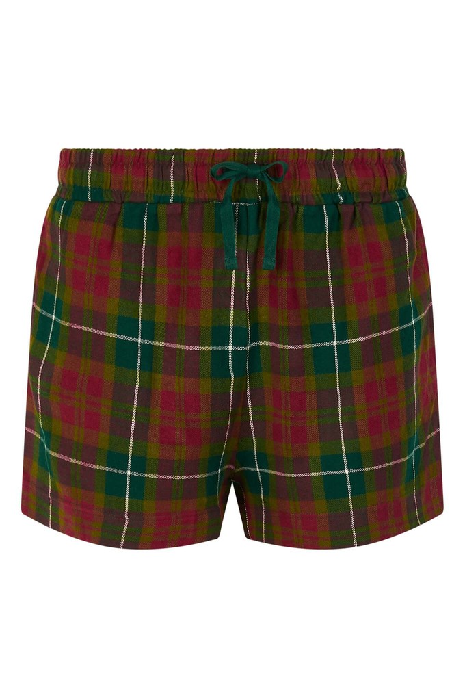 JIM JAM Womens - GOTS Organic Cotton Pyjama Shorts Set Green from KOMODO