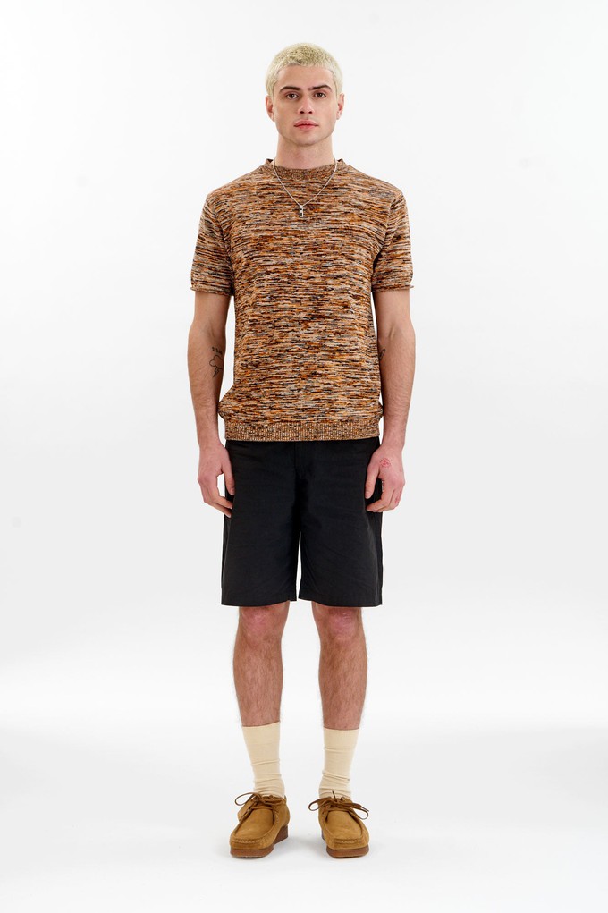 KAI Organic Cotton Knit Tee - Black from KOMODO