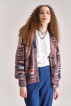 HOPE Lambswool Cardigan - Pink via KOMODO