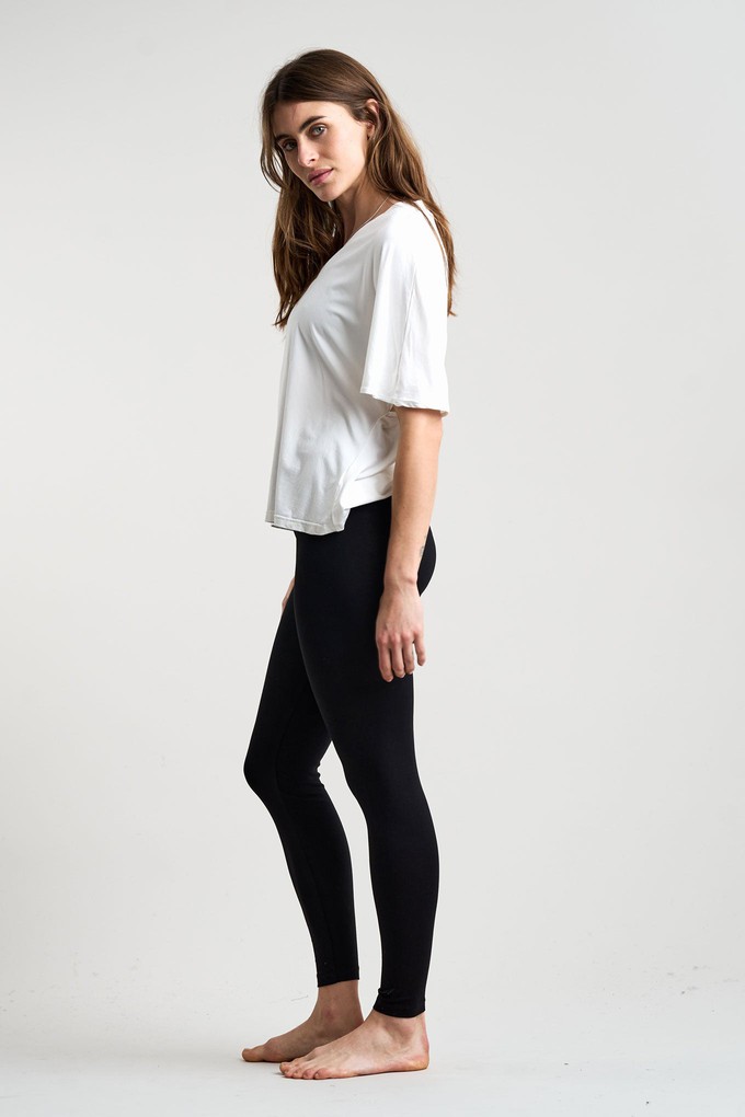 SYLVIE Legging - GOTS Organic Cotton Black from KOMODO