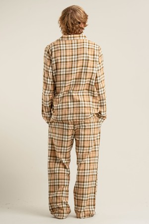 JIM JAM Mens Organic Cotton Pyjama Set - Sand from KOMODO