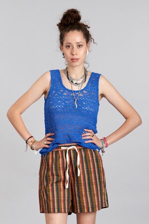 ZEE - Organic Cotton Vest Sapphire Blue from KOMODO