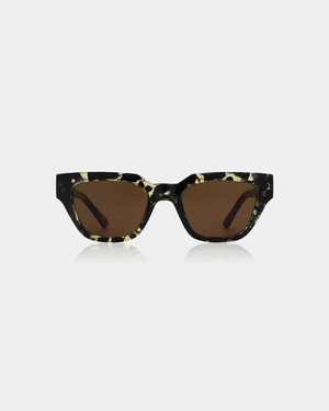 KAWS - Black / Yellow Tortoise Sunglasses by A.Kjaerbede from KOMODO