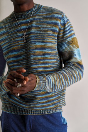 TERUMA Lambs Wool Jumper - Navy from KOMODO