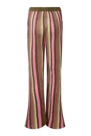 TALITH - Linen Knit Trouser - Stripe from KOMODO