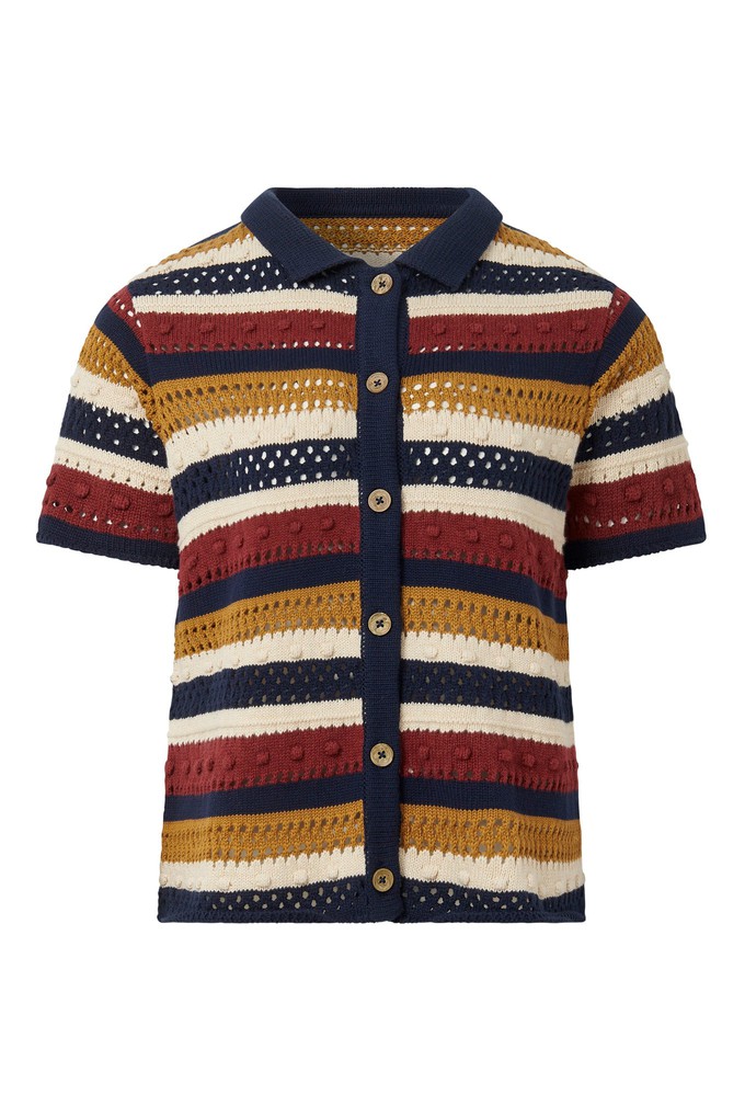 CLARA - Organic Cotton Cardigan - Multi from KOMODO