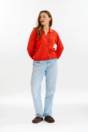 NANI Organic Cotton Cardigan - Red from KOMODO