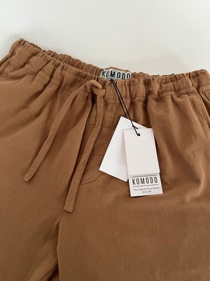 JOSHUA - Organic Cotton Trouser - Tan from KOMODO