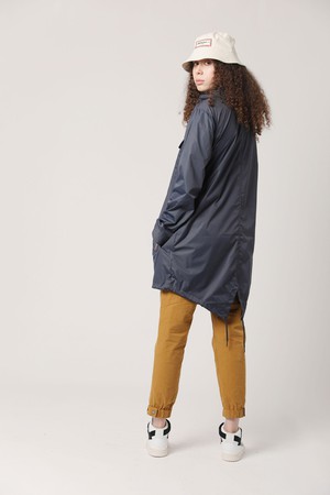 RIVER Recycled PET Water Resistant Rain Coat Navy from KOMODO