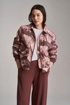 VIVI - Organic Cotton Bomber Solid - Pink Wave via KOMODO