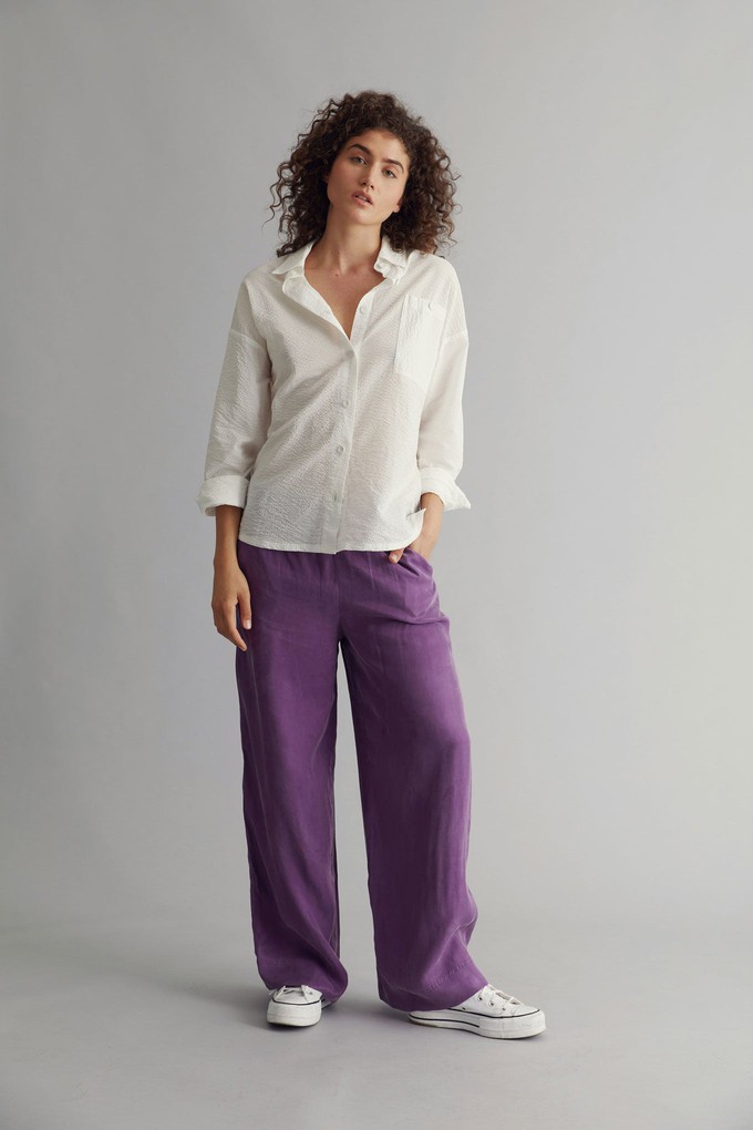 HANAKO Organic Cotton Shirt - White from KOMODO