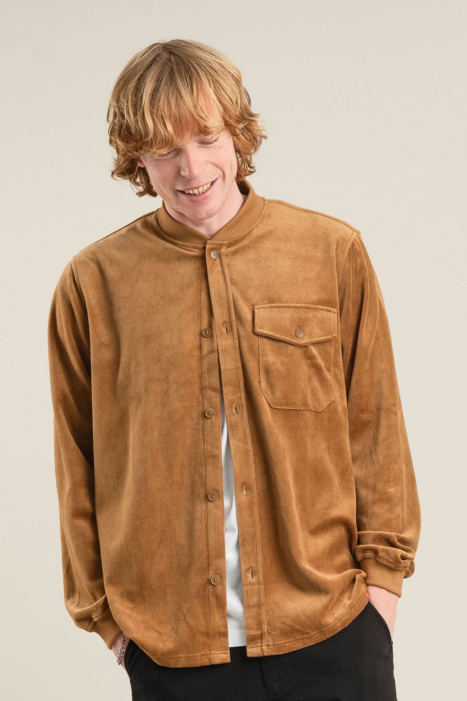 COLE Organic Cotton Poly Velvet - Olive from KOMODO