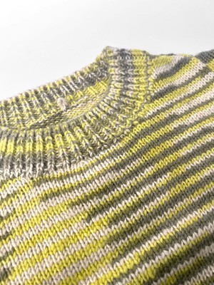 SANG Handknit Wool Jumper - Green from KOMODO